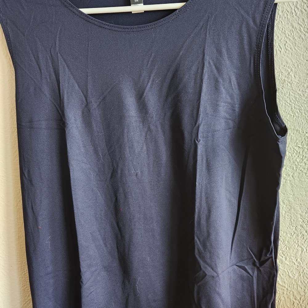 Alfani Dark Blue Sleeveless Camisole
